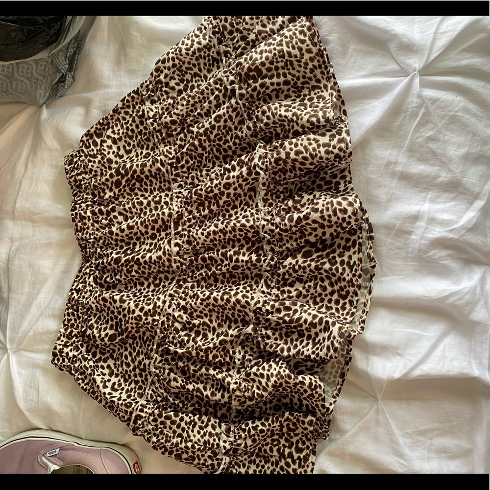 Shein Cheetah Print Skirt